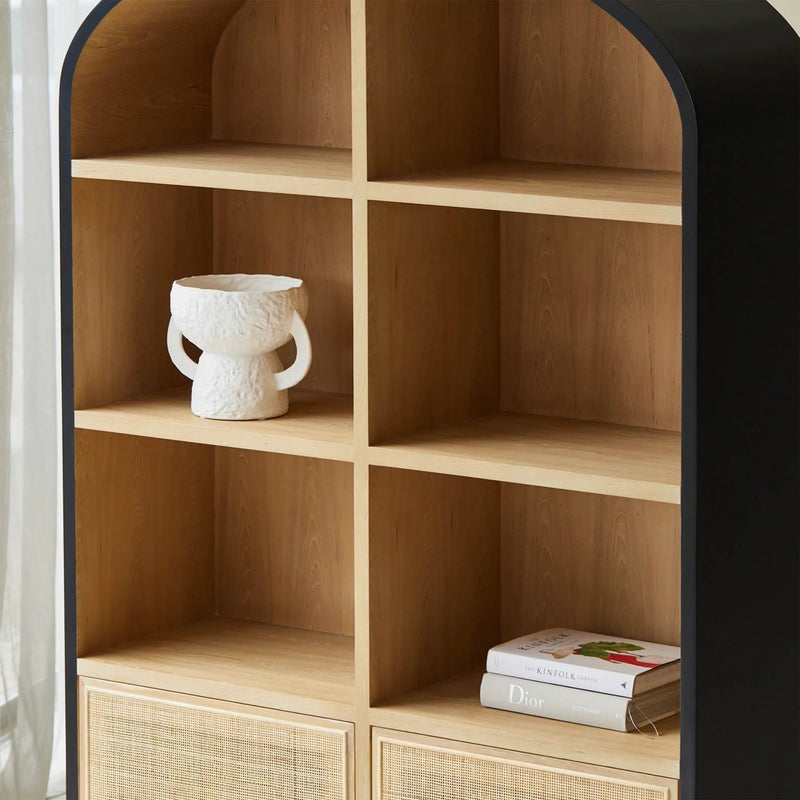 Alessio Bookcase & Tall Cabinet
