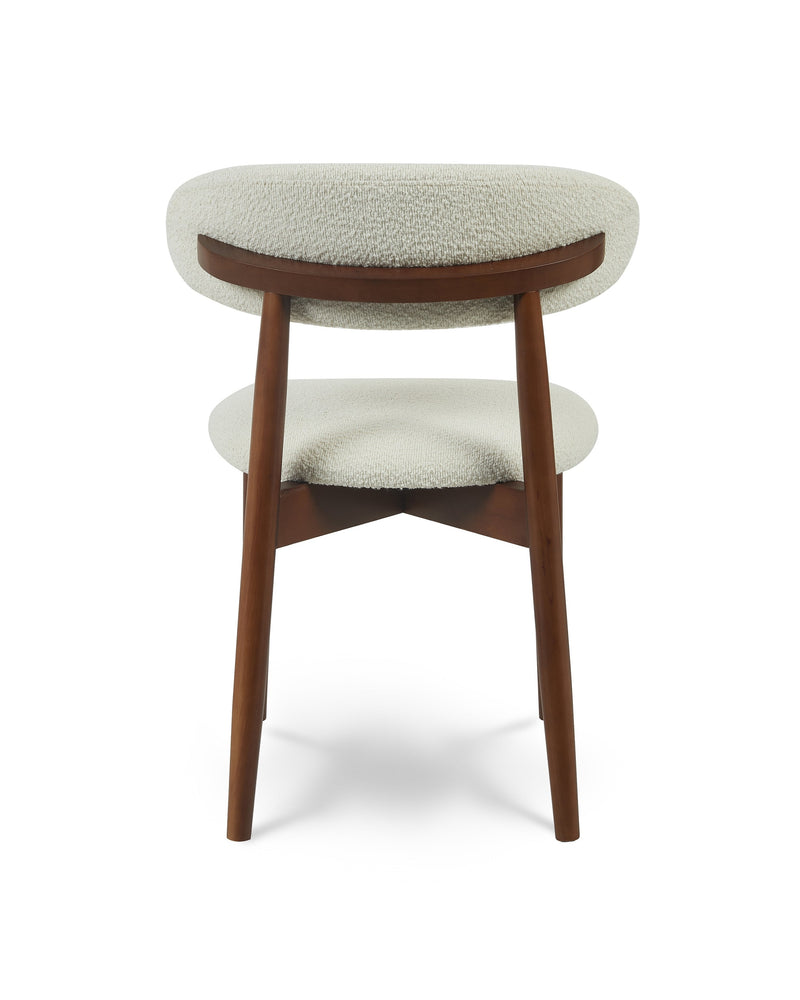 Aires Dining Chair moonlight-boucle back