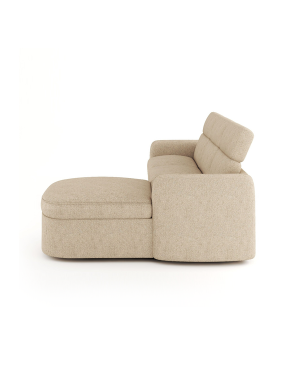 Araam Sectional right-facing, side view