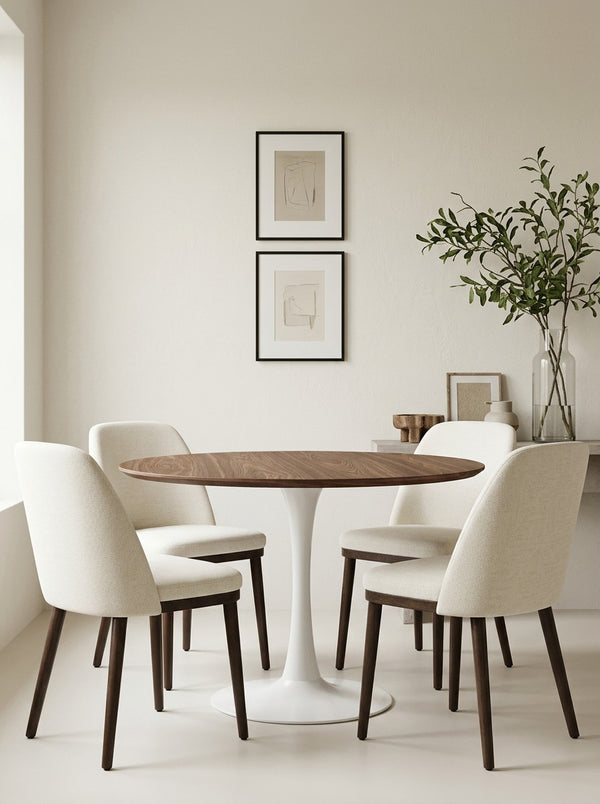 Blanco Walnut Dining Table lifestyle