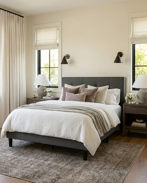 Dora Platform Bed lifestyle