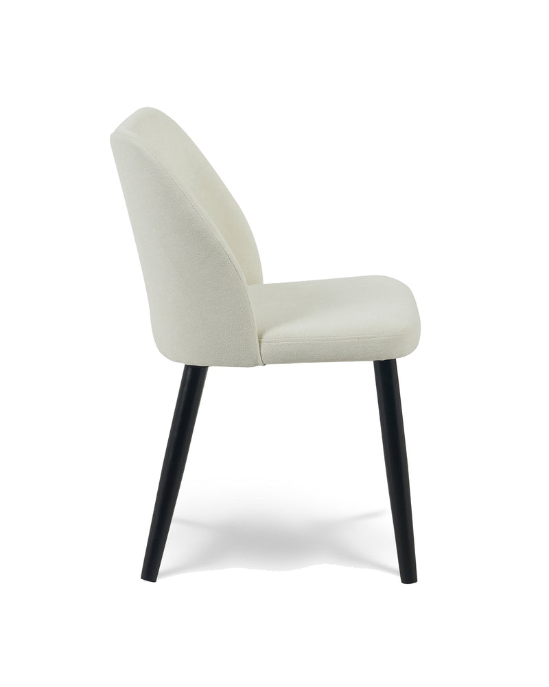 Capri Dining Chair pistachio-cream side
