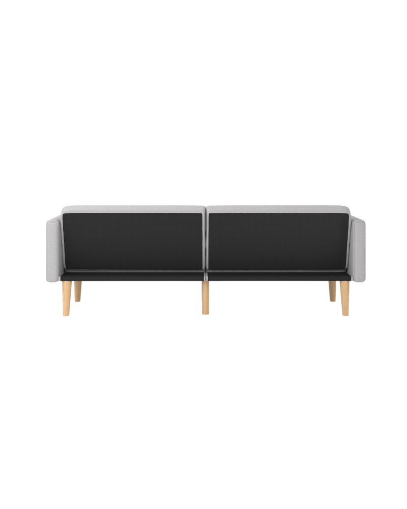 Celeste Sofa Bed dark-grey-linen back
