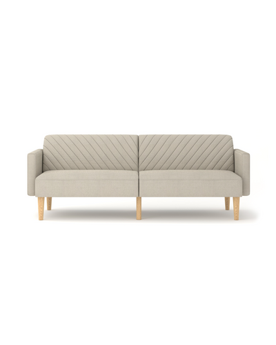 Aykah bouclé Celeste Sofa Bed, front view