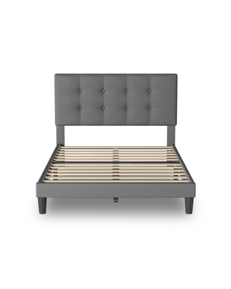 Dora Platform Bed ash angle