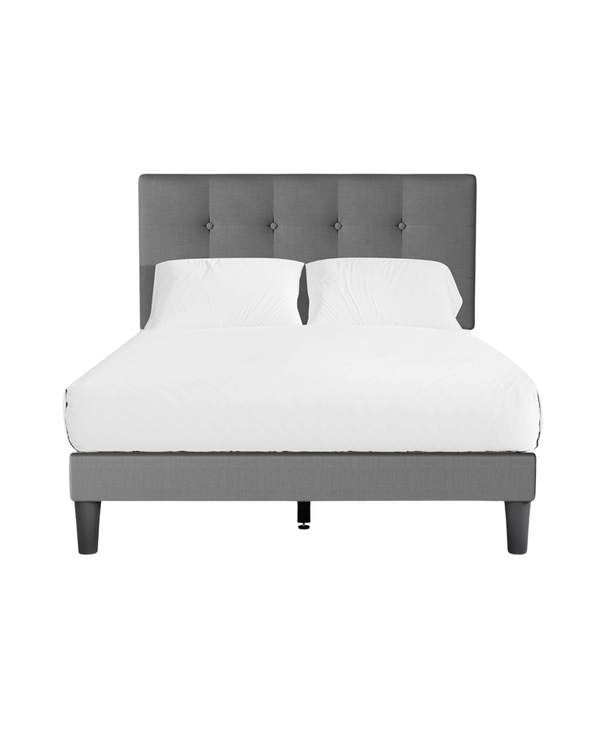Dora Platform Bed ash front