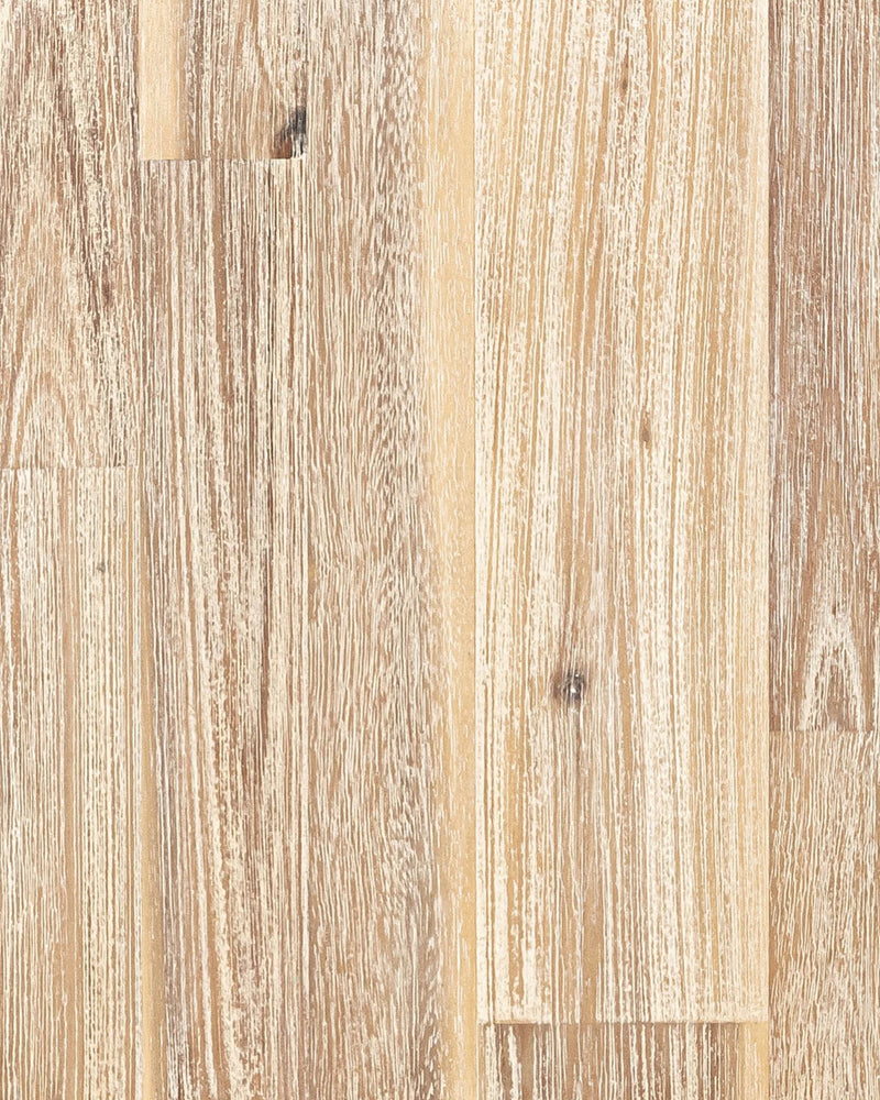 Homestead 1 Drawer Nightstand in Light Driftwood, close-up of the wood finish