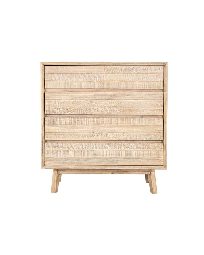Homestead Chest in Light Driftwood, front view