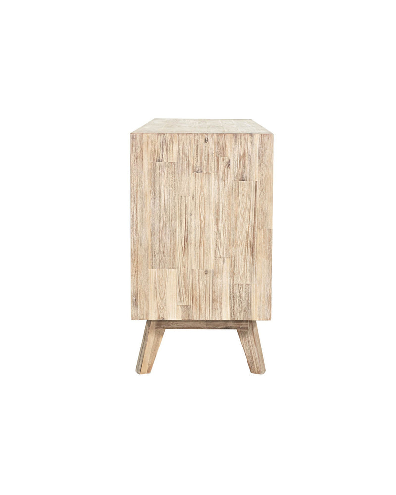 Homestead Dresser in Light Driftwood, side view