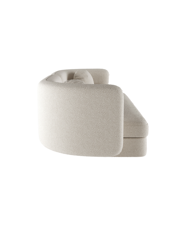 Juniper Loveseat beige side