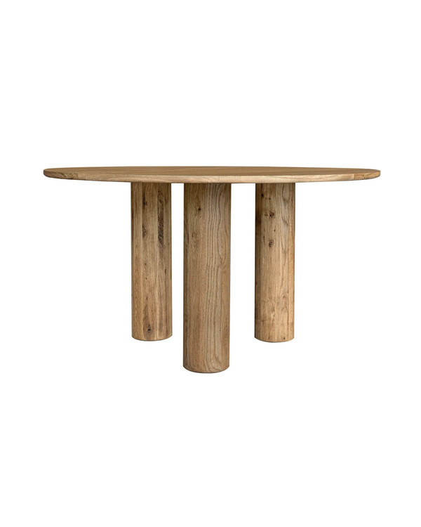 Runa Round Dining Table natural