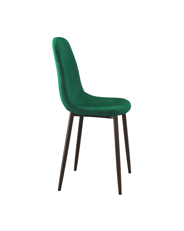 Sera Velvet Chair w/ Oak Legs jade