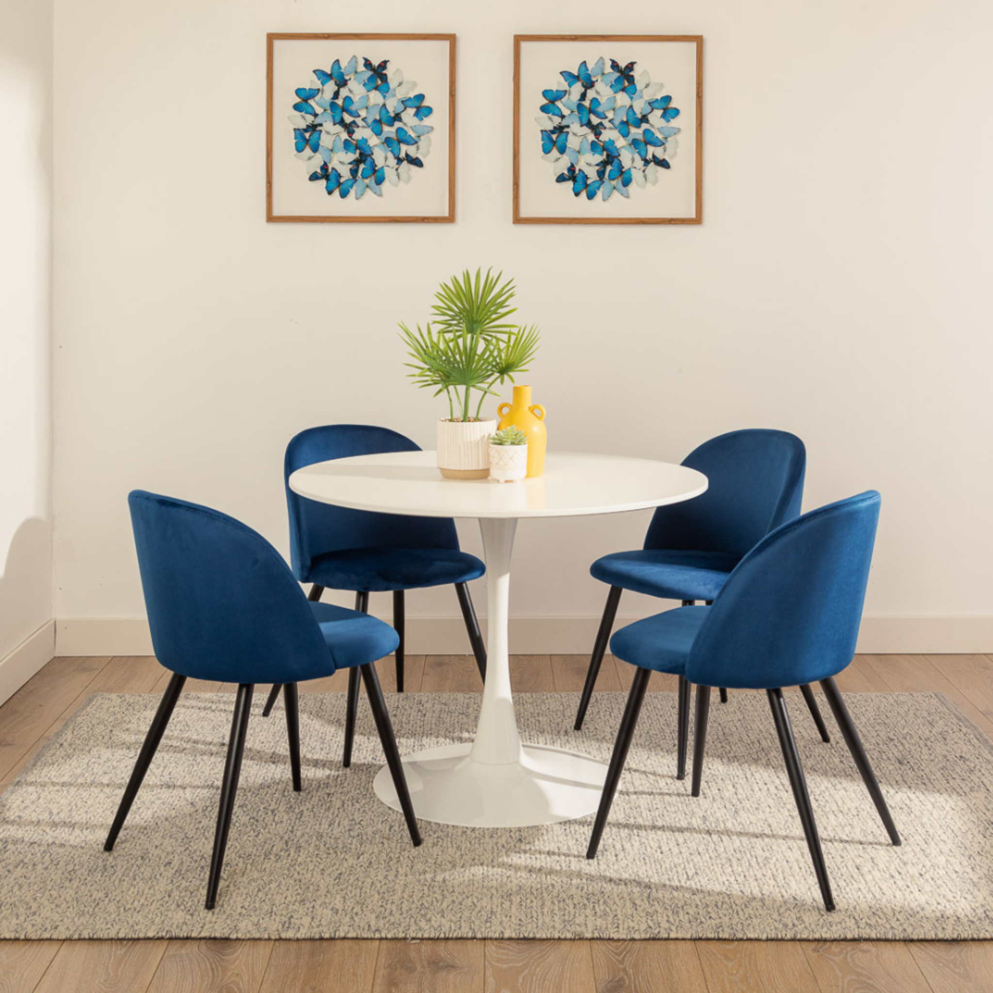 Unique High Quality Blue Dining Chair - Aykah Quality Furniture Unique High Quality Blue Dining Chair - Aykah Quality Furniture