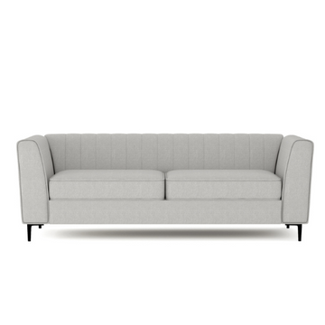 Enigma 3-Seater Sofa in Grey Linen