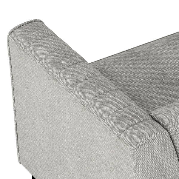 Enigma 2-Seater Loveseat in Grey Linen