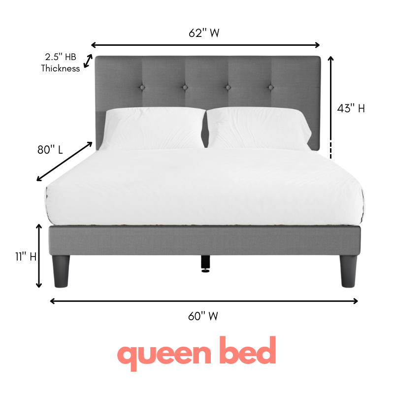 Dora Ash Platform Bed Bed Frames Aykah Bedroom Furniture aykah