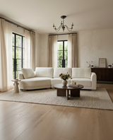 Juliette Sectional sectional sofa styled in a living room