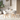 Chaise blanche Luke avec pieds en bois