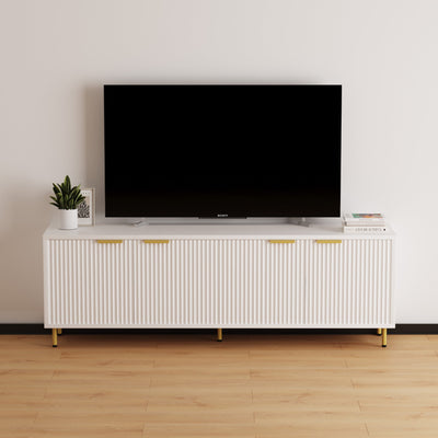 Luna Media Unit styled in a living room