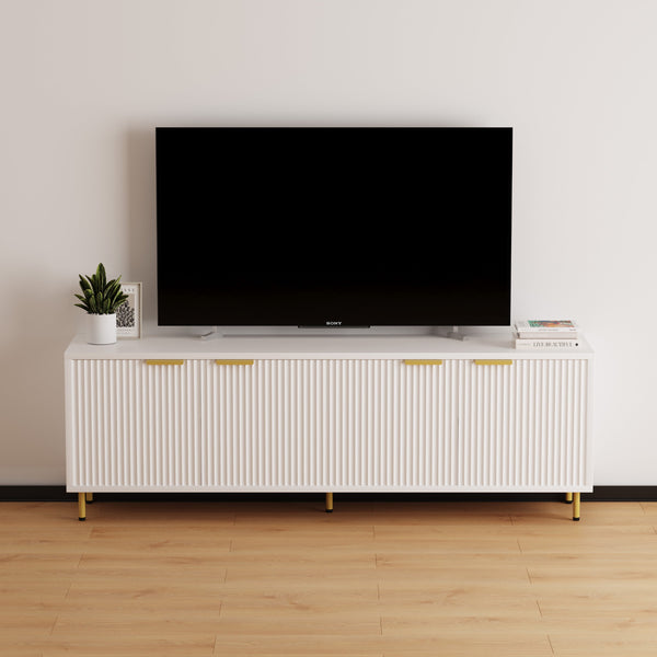 Luna Media Unit styled in a living room