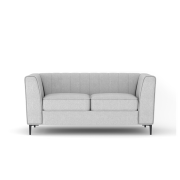 Enigma 2-Seater Loveseat in Grey Linen