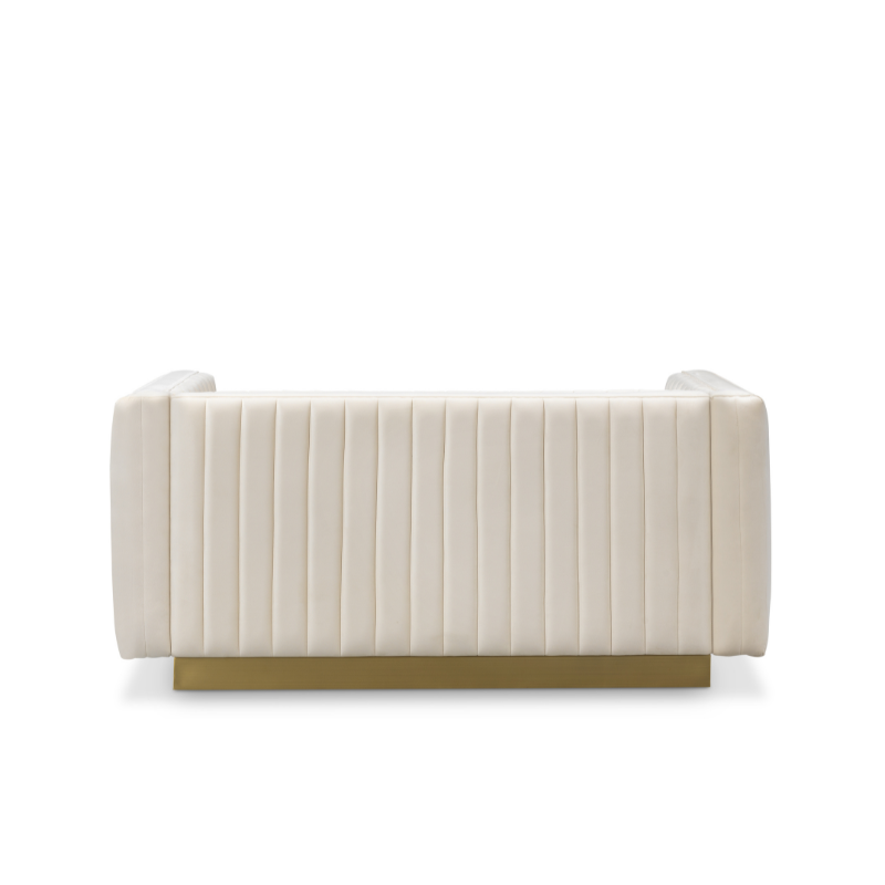 Cali Ivory 2-Seater Loveseat