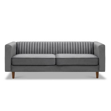 Bruno Grey 3 Seater Sofa