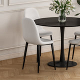 Sera PU Leather Chair White lifestyle