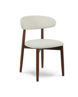 Aires Dining Chair almond-cream angle