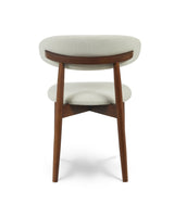 Aires Dining Chair almond-cream back