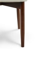 Aires Dining Chair almond-cream closeup