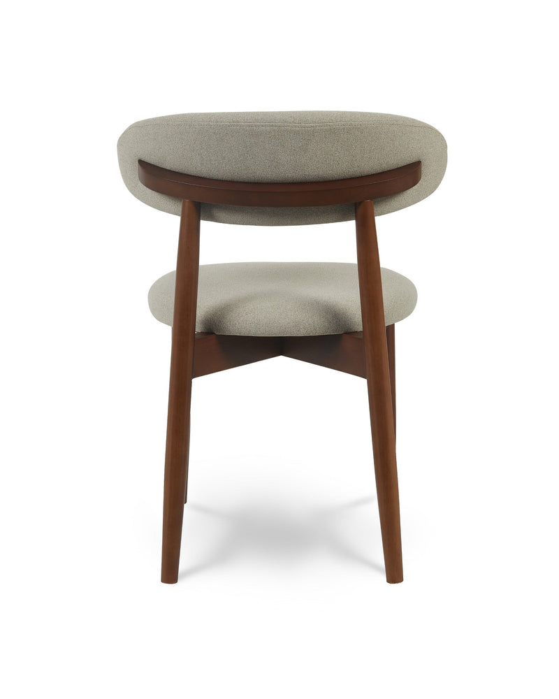 Aires Dining Chair espresso-bean back
