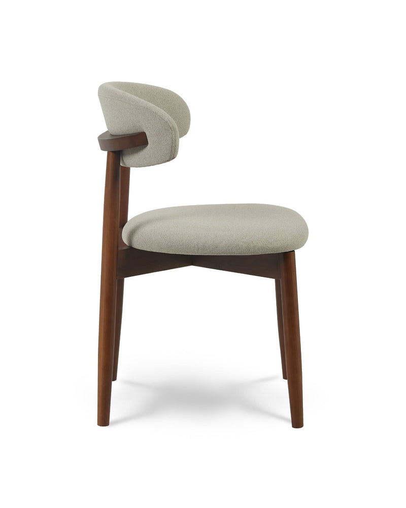 Aires Dining Chair espresso-bean side