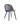Alan Velvet Chair w/ Black Legs grey