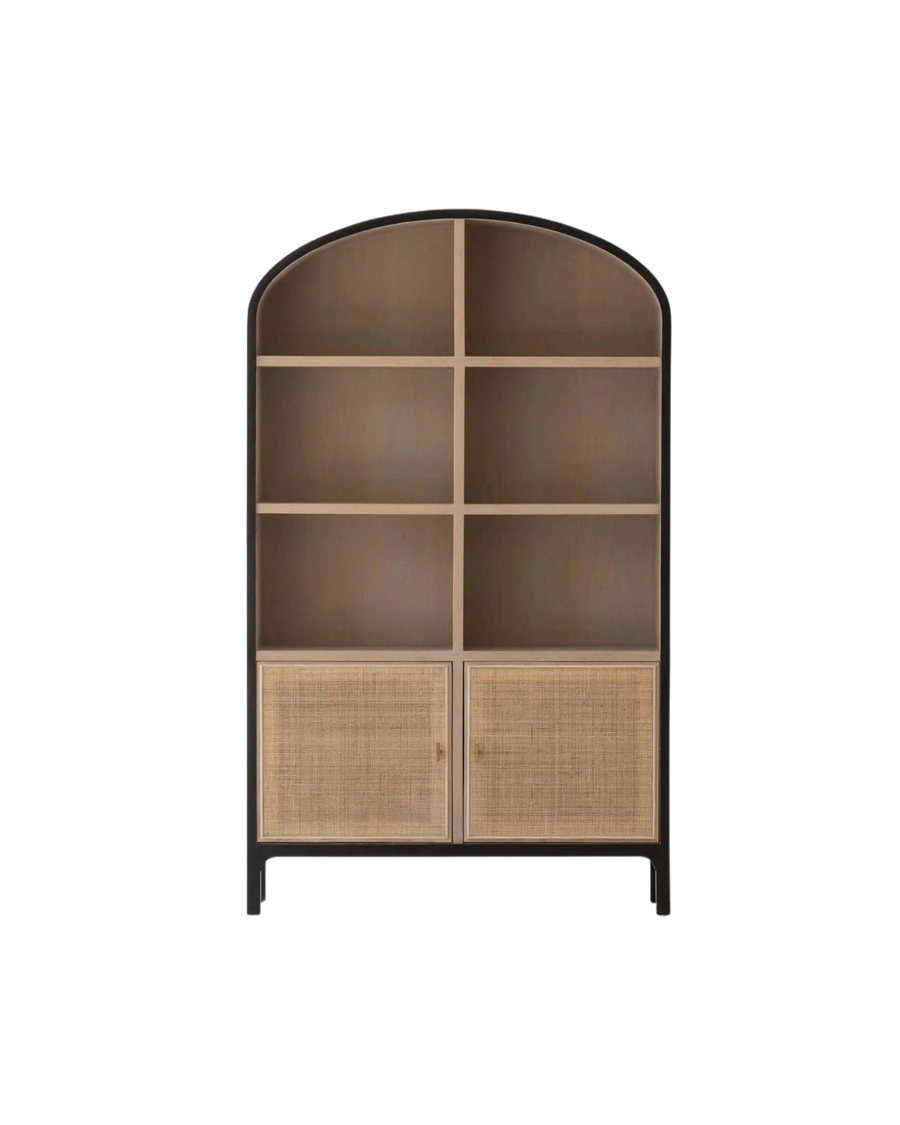 Alessio Bookcase & Tall Cabinet cutout