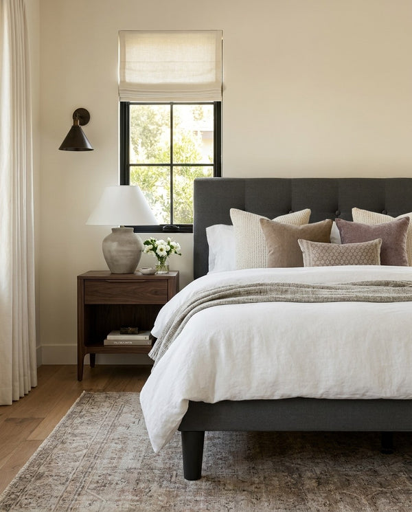 Dora Platform Bed lifestyle