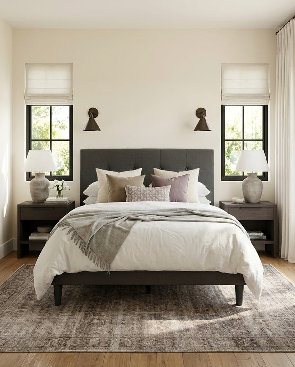 Dora Platform Bed lifestyle