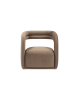 Fior Armchair Warm Espresso front