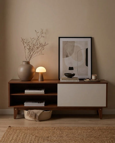 Hora Media Unit in a living room with natural light