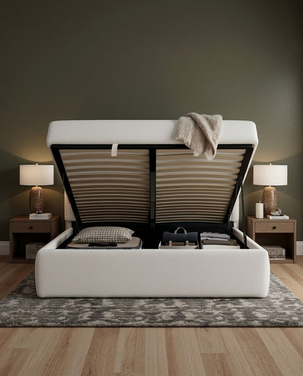 Numa Lift Up Storage Bed lifestyle