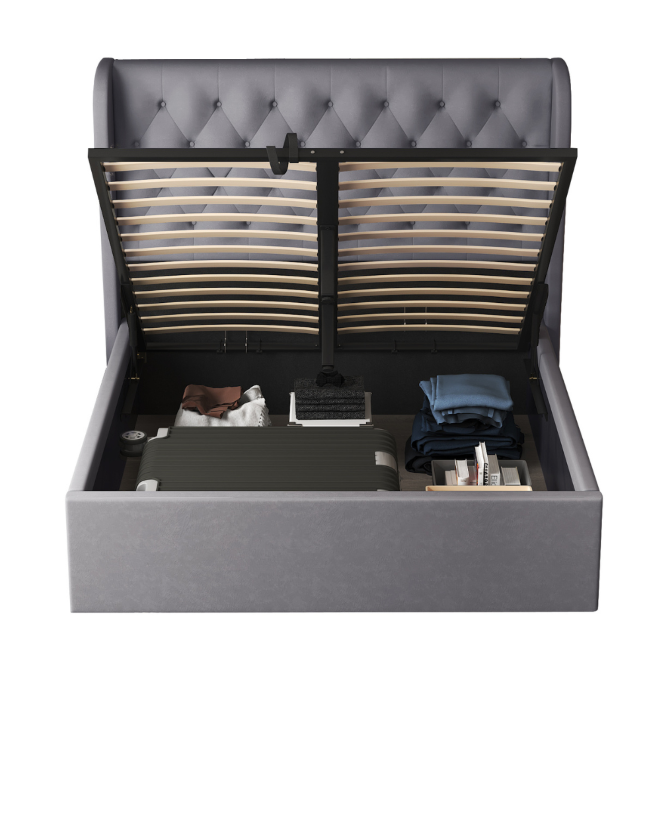 Brittany Lift Up Storage Bed