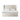 Brittany Lift Up Storage Bed ivory velvet front