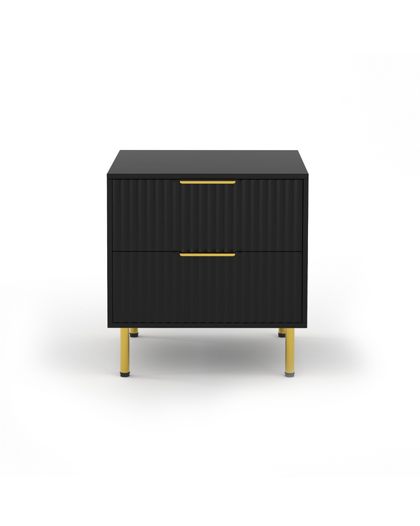 Cameo Nightstand black front