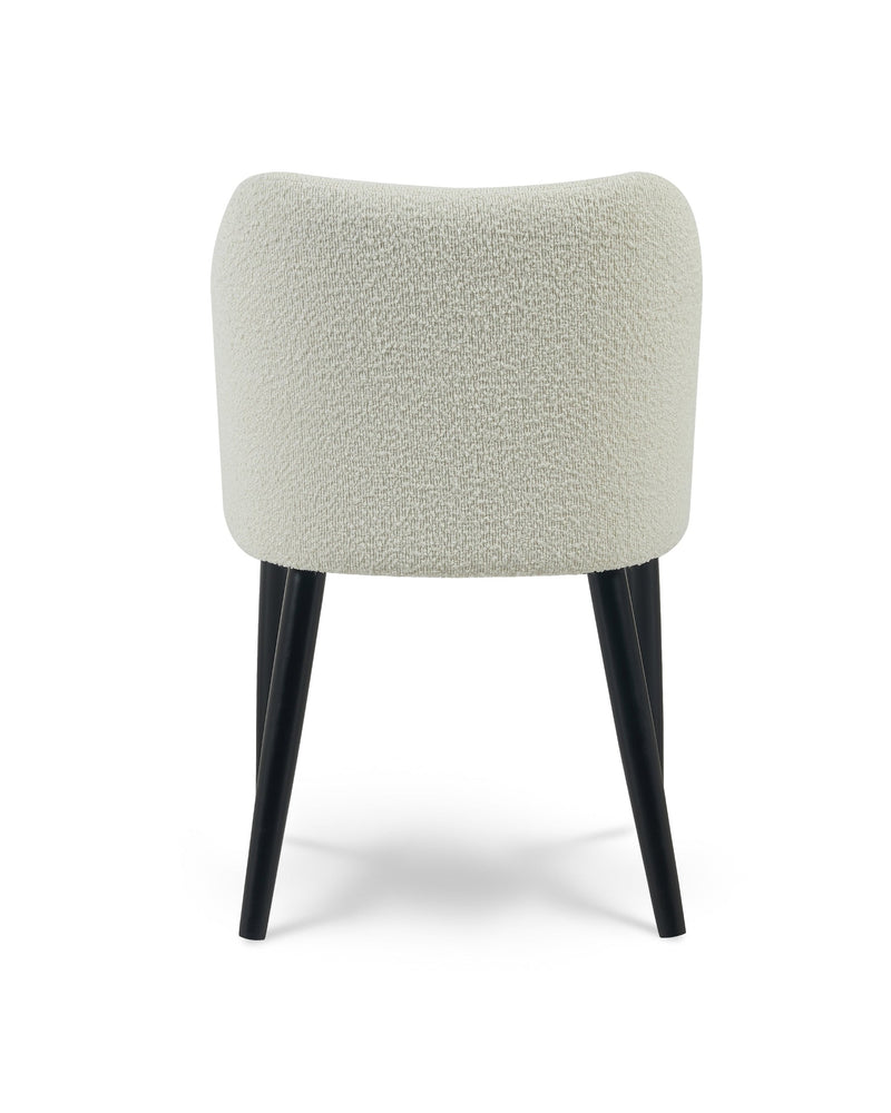 Capri Dining Chair moonlight-boucle back