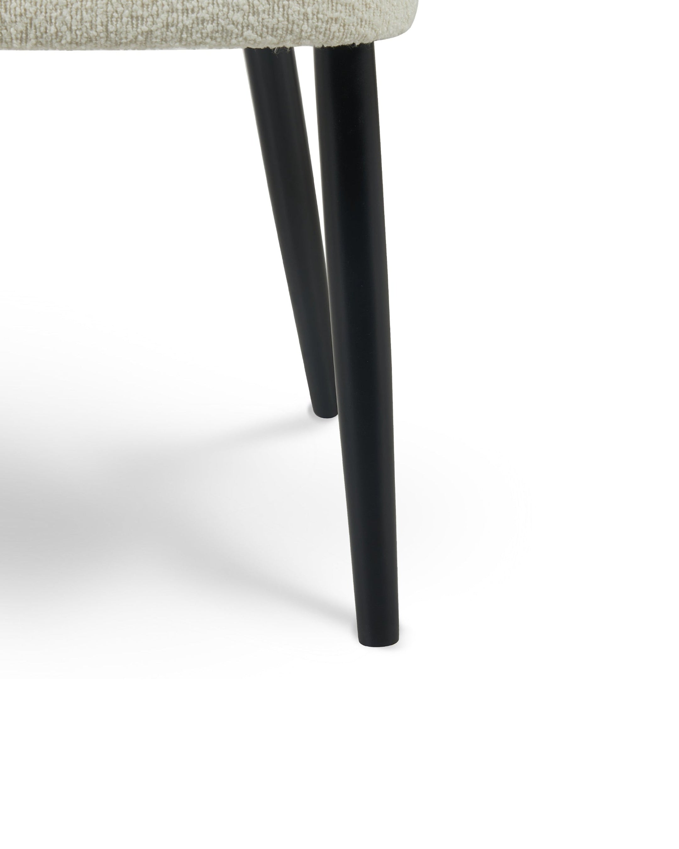 Capri Dining Chair moonlight-boucle closeup