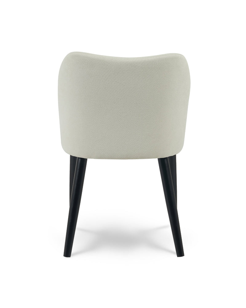 Capri Dining Chair pistachio-cream back