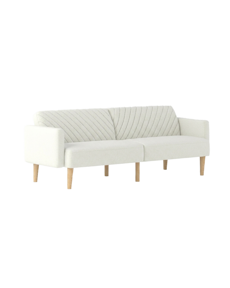 Celeste Sofa Bed cloud-bouclé angle