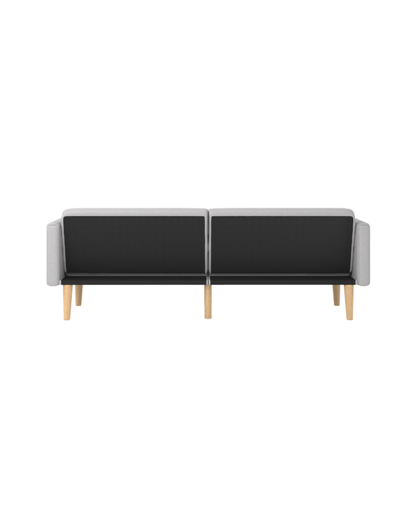 Celeste Sofa Bed dark-grey-linen back