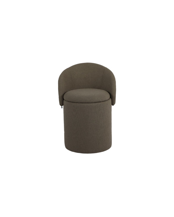 Cloud Ottoman espresso-bean angle