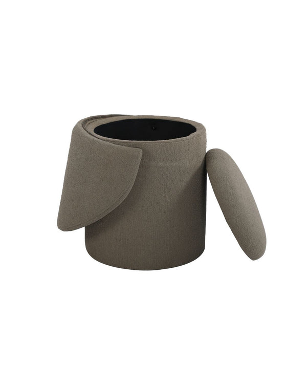 Cloud Ottoman espresso-bean top